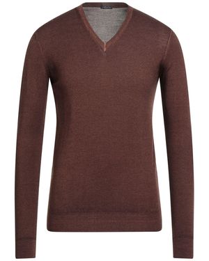 Retois Sweater Merino Wool - Brown