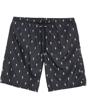 Neil Barrett Swim Trunks - Grey