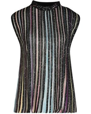 Missoni Top Viscose, Polyamide, Polyester, Cupro - Black