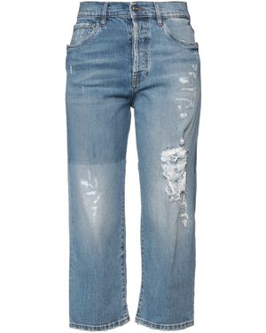 Don The Fuller Denim Cropped - Blue
