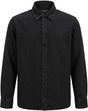 Rag & Bone Jeanshemd - Schwarz