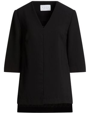 Kaos Top Polyester, Elastane - Black