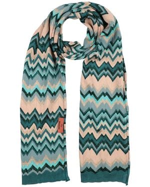 Missoni Deep Scarf Wool, Viscose, Polyamide - Green