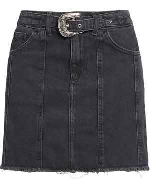 Liu Jo Denim Skirt Cotton - Black
