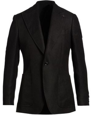 Lardini Blazer Linen - Black