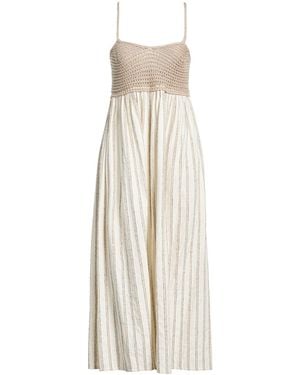 Purotatto Vestido Midi - Blanco