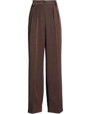 Berna Pants Polyester, Viscose, Elastane - Brown