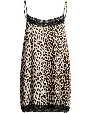 Oh April Sand Midi Dress Viscose - Black