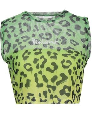 DISCLAIMER Lime Top Polyester, Elastane - Green