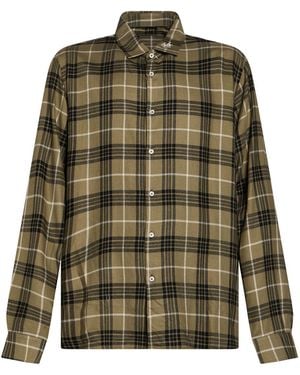 FAMILY FIRST Military Shirt Viscose, Polyester - Green