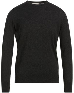 Lemaire Charcoal Sweater Wool - Black