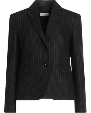 Alberto Biani Midnight Blazer Virgin Wool - Black