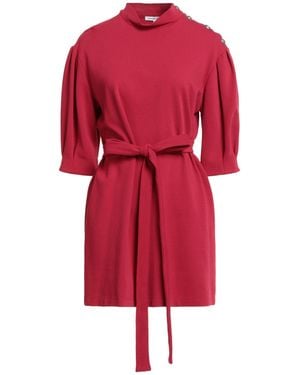 Raffaela D'angelo Mini Dress Viscose, Polyamide - Red