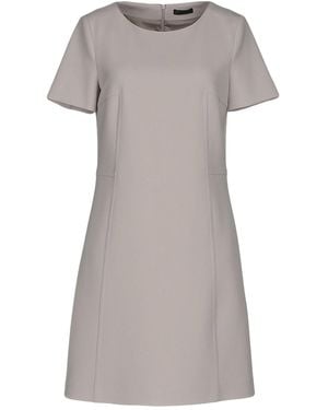 Peserico Short Dress - Gray