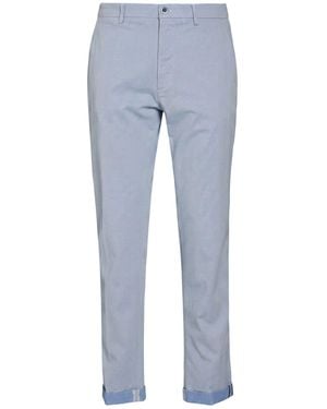 Mason's Light Pants Cotton, Lycra - Blue