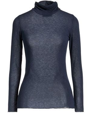 Alpha Studio Midnight Turtleneck Viscose, Polyamide, Cashmere, Elastane - Blue
