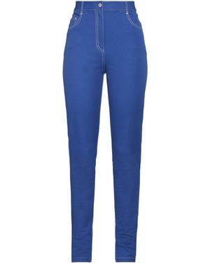 Moschino Pants Cotton, Elastane - Blue