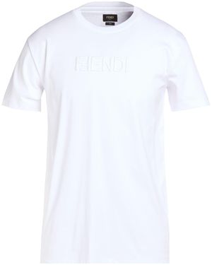 Fendi T-Shirt - Blanc