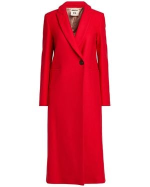 Semicouture Coat Virgin Wool, Polyamide - Red