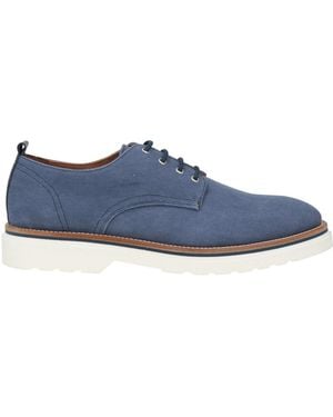 Harmont & Blaine Lace-Up Shoes Textile Fibres - Blue