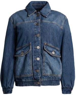 Pinko Denim Outerwear Cotton, Lyocell - Blue