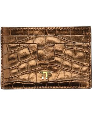 Tom Ford Cardholder - Metallic