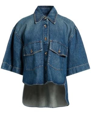 KHAITE Denim Shirt - Blue