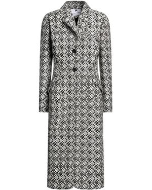 Marine Serre Coat - Gray