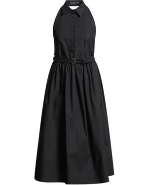 Department 5 Midi Dress Cotton - Black