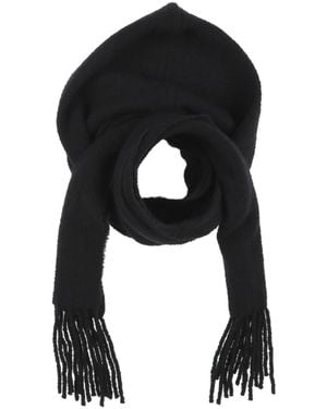 Destin Scarf Wool, Cashmere, Polyamide - Black
