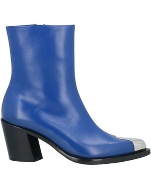 McQueen Ankle Boots - Blue