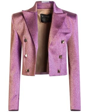 W Les Femmes By Babylon Blazer Polyamide, Elastane - Pink