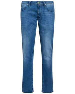 Tramarossa Jeans Cotton, T-400 Fibre, Elastane - Blue