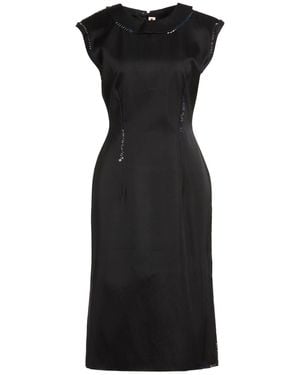 Marni Midi Dress Viscose, Cotton - Black