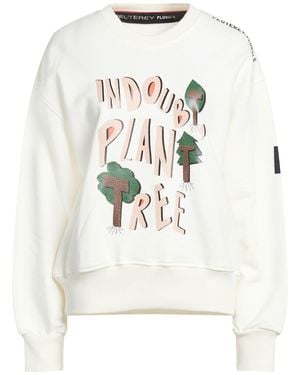PEUTEREY.PLURALS Sweatshirt Cotton - White
