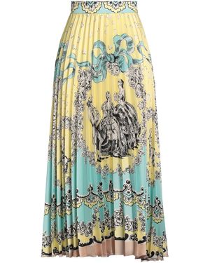 Paul & Joe Midi Skirt Polyester - Yellow