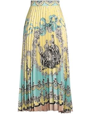 Paul & Joe Midi Skirt Polyester - Yellow