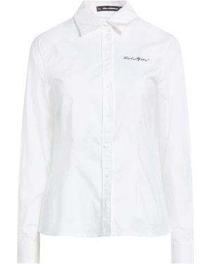 KARL LAGERFELD Shirts - White