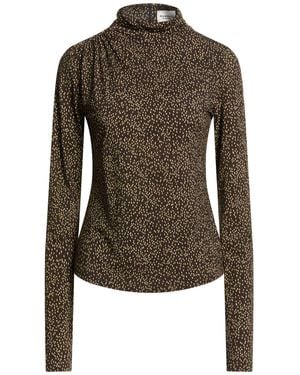 Isabel Marant Military T-Shirt Viscose, Elastane - Brown