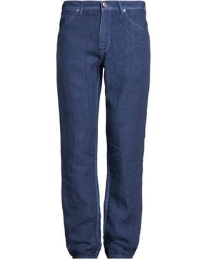 120% Lino Trouser - Blue