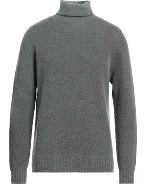 Macchia J Rollkragenpullover - Grau