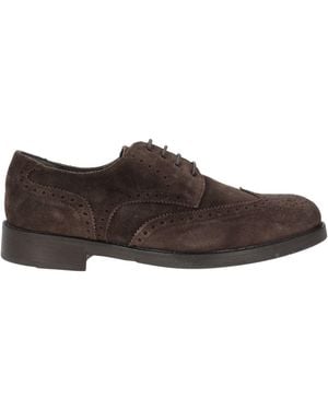 Boemos Lace-Up Shoes Leather - Brown
