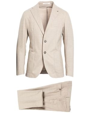 Tagliatore Suit Virgin Wool, Cashmere, Polyamide, Elastane - Natural