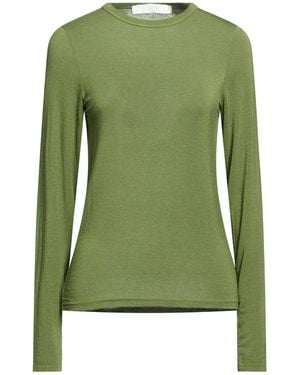 Tela Military T-Shirt Viscose, Virgin Wool, Cashmere, Elastane - Green