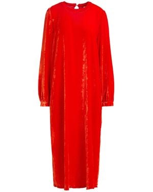 Semicouture Midi Dress - Red
