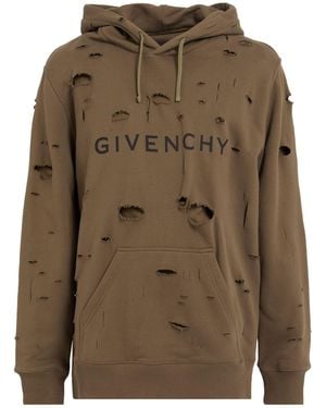 Givenchy Military Sweatshirt Cotton - Green