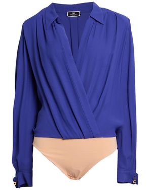 Elisabetta Franchi Bodysuit - Blue