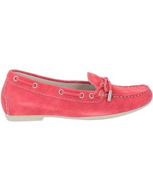 Stonefly Loafers Leather - Red