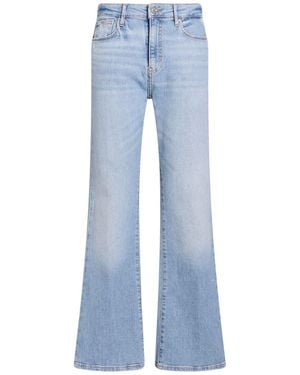Guess Jeans Cotton, Hemp, Lyocell, Polyester, Elastane - Blue