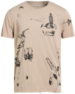 John Varvatos T-Shirt Organic Cotton, Polyester - Natural